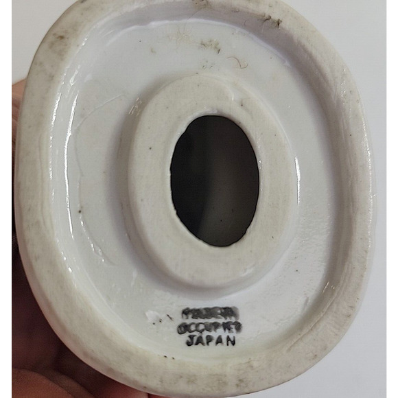 Vintage Hummel Style Girl with Bandana Made in Occupied Japan Figurine - Picture 9 of 9